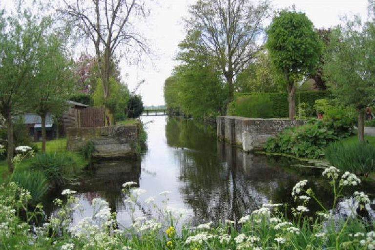 De Ringvaart aan de Opweg te Berkenwoude